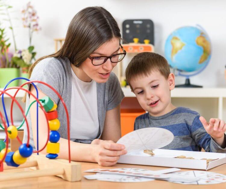 Teacher with child 2