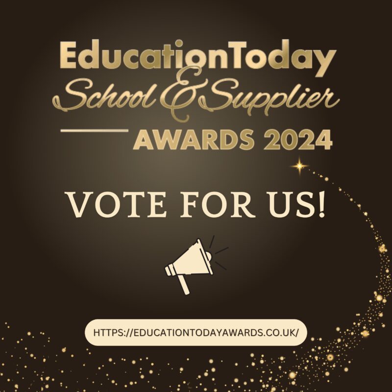 Education Today awards - vote for us