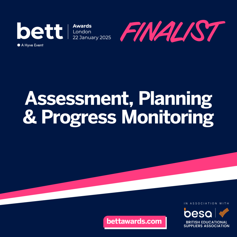 BETT25 FINALISTS 1080Assessment, Planning & Progress Monitoring