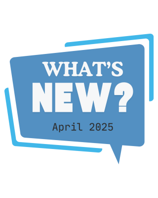 What's new - April