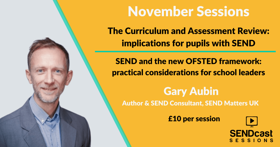 Gary Aubin November SENDcast Sessions
