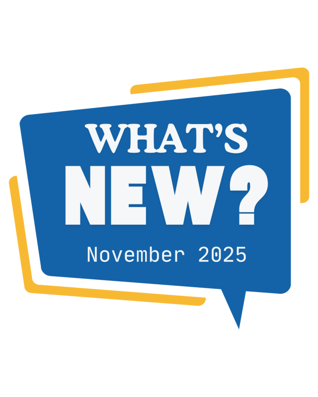 What's new at B Squared - November